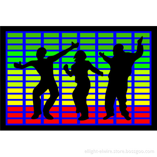 EL T-SHIRT.EL cap.EL sheet.EL light.EL MUSIC T-SHIRT